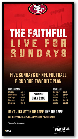49ers Newspaper Advertising