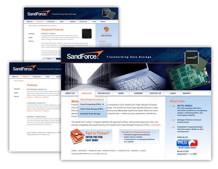 SandForce website