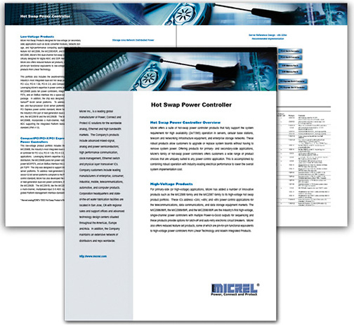 Micrel Technology Datasheet Design